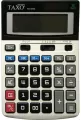 Kalkulator Taxo 12 pozycyjny, srebrny - tantis.pl