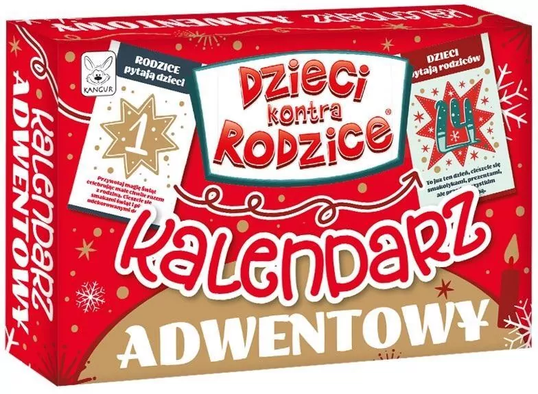 Dzieci kontra Rodzice Kalendarz Adwentowy - tantis.pl