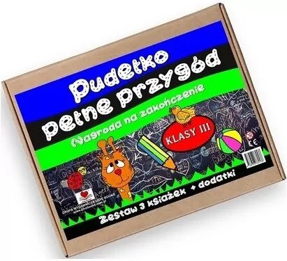 Pudełko pełne przygód. Nagroda na zakończenie klasy 3 - tantis.pl