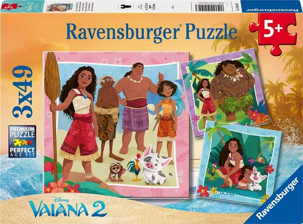 Puzzle 3x49. Vaiana 2 - tantis.pl