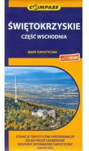Mapa tur-krajoznawcza - Świętokrzyskie cz.wsch. - tantis.pl