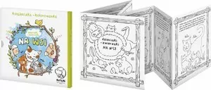 Dzieciaki-Zwierzaki na wsi. Książeczka-kolorowanka - tantis.pl