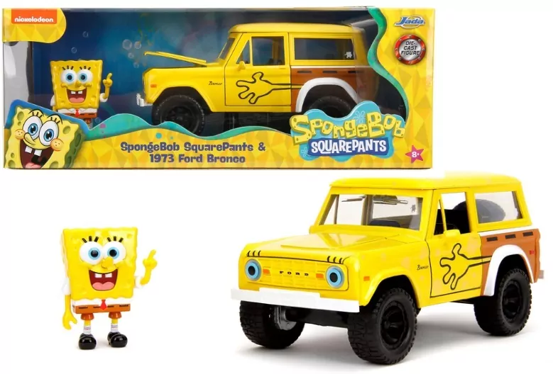 Jada SpongeBob Metal poj Ford Bronco1:24 - tantis.pl