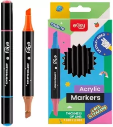 Dwustronny marker 12 kolorów