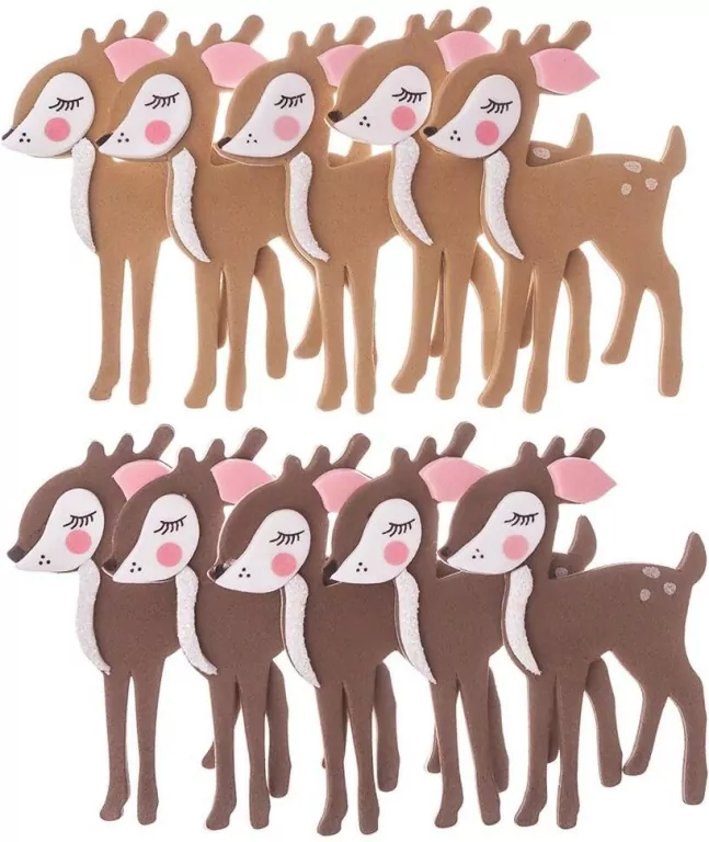 Naklejki 3D z pianki bambi - tantis.pl