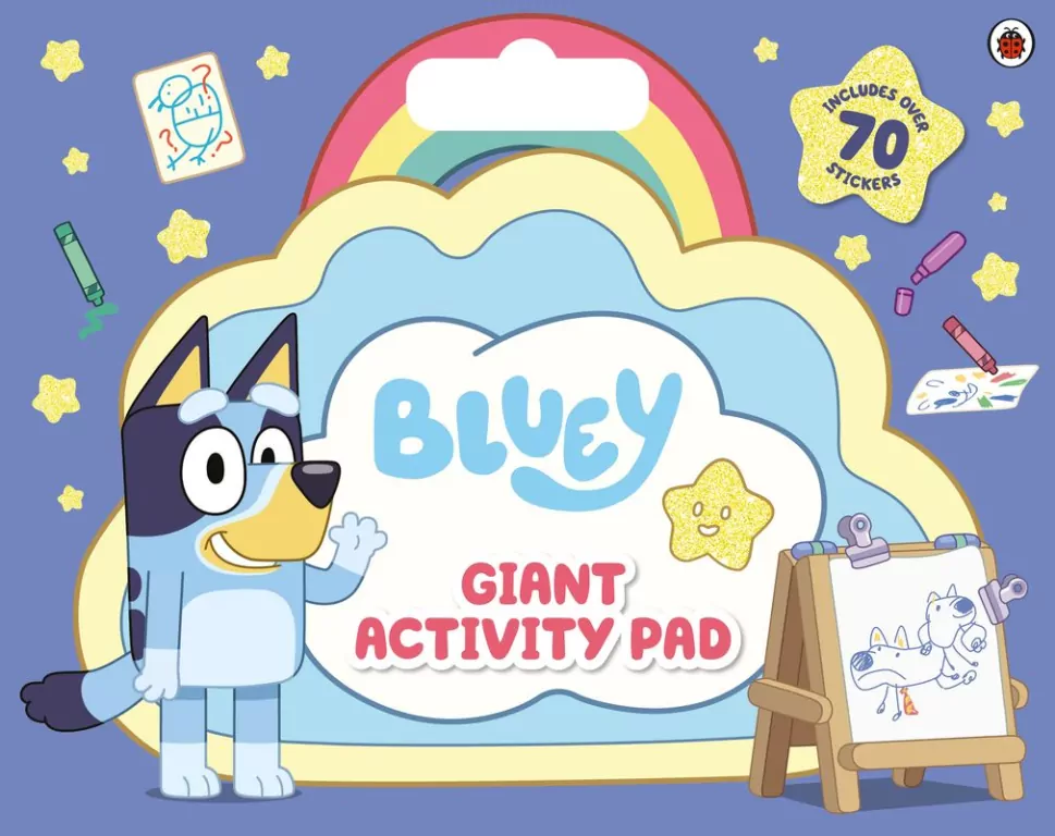 Bluey Giant Activity Pad wer. angielska - tantis.pl