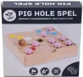 Gra Pig Hole - wersja bambus z świnkami - tantis.pl