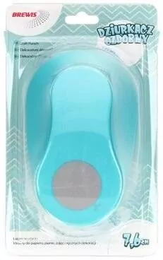 Dziurkacz ozdobny. Koło 7,6cm. Mix - tantis.pl