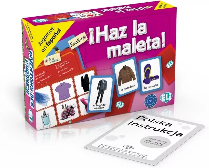 Gra językowa Hiszpański Haz la maleta - tantis.pl