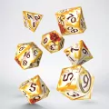 Zestaw kości Full Art Władca Pierścieni: Powiernicy Pierścienia - Whitefire Radiance - tantis.pl