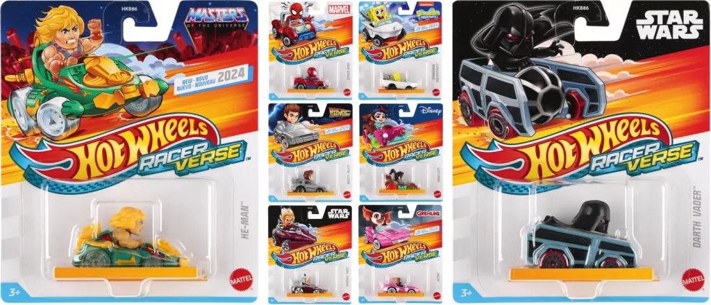 HW SAMOCHODZIK BOHATER FILMOWY MIX HKB86 B/C8 - tantis.pl