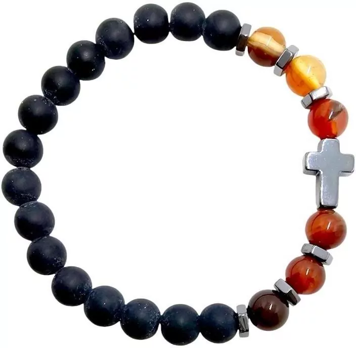Bransoletka z kamieniem naturalnym - granat - tantis.pl