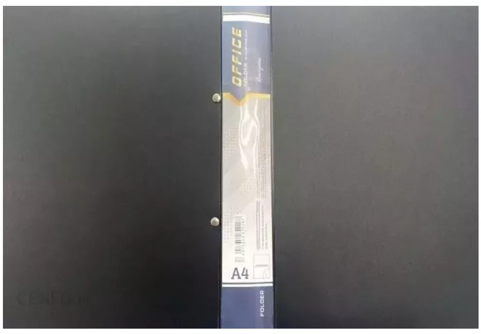 Segregator A4+ miękki z zaciskiem czarny - tantis.pl