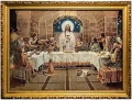 Obraz Haftowany Ostatnia Wieczerza 32x42cm - tantis.pl