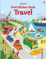 First Sticker Book Travel wer. angielska