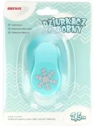 Dziurkacz ozdobny - Płatek śniegu 2,5cm MIX