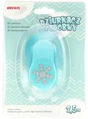 Dziurkacz ozdobny - Płatek śniegu 2,5cm MIX