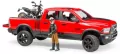 Bruder. Auto Dodge RAM 2500 Power Wagon z motocyklem Ducati, 02502 - tantis.pl