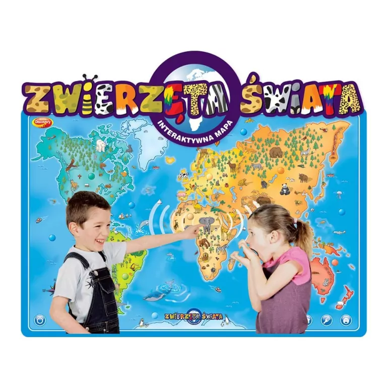 Dumel Discovery. Interaktywna mapa świata zwierzęta - tantis.pl