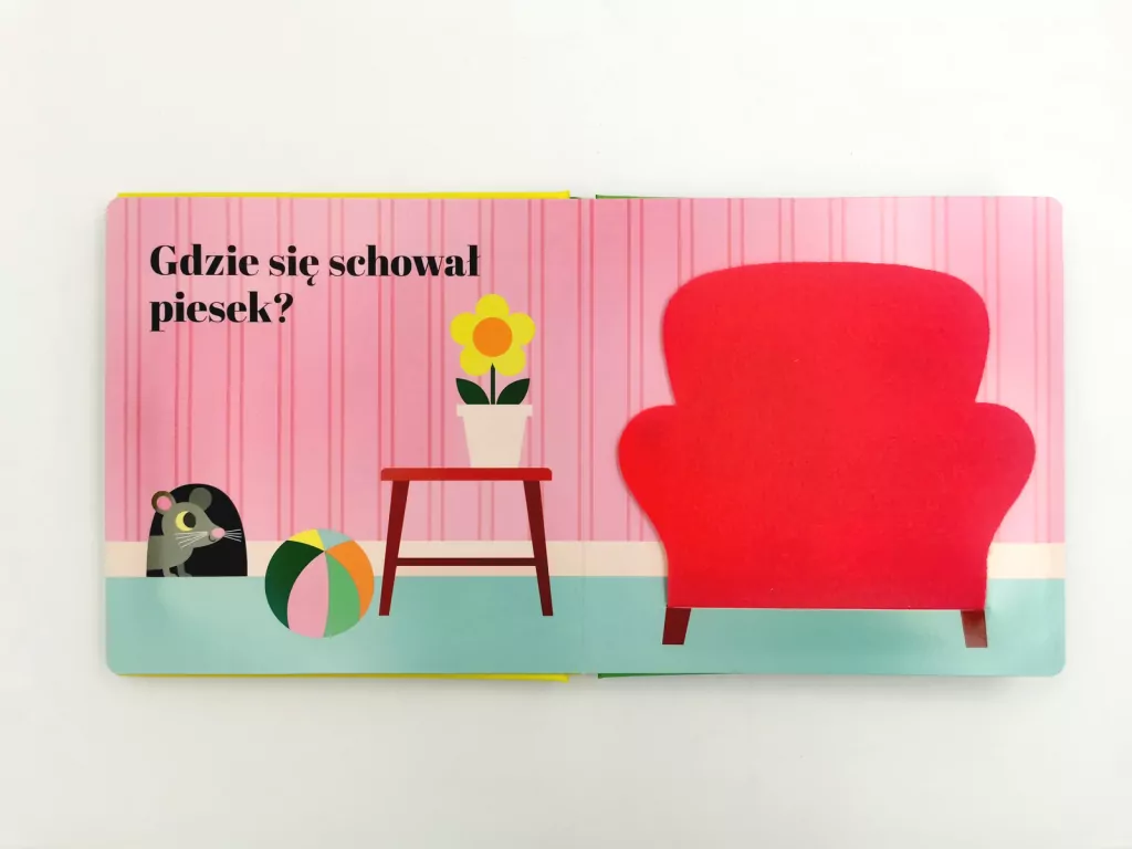 Gdzie się schował kotek? Zabawa w chowanego. Akademia Mądrego Dziecka - tantis.pl