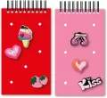 Notes na spirali 15x8,5cm z przypinkami mix - tantis.pl
