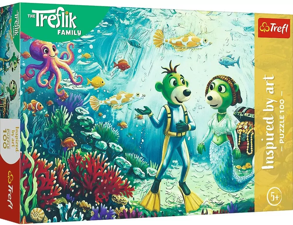 Puzzle 100 Magia głębin TREFL - tantis.pl