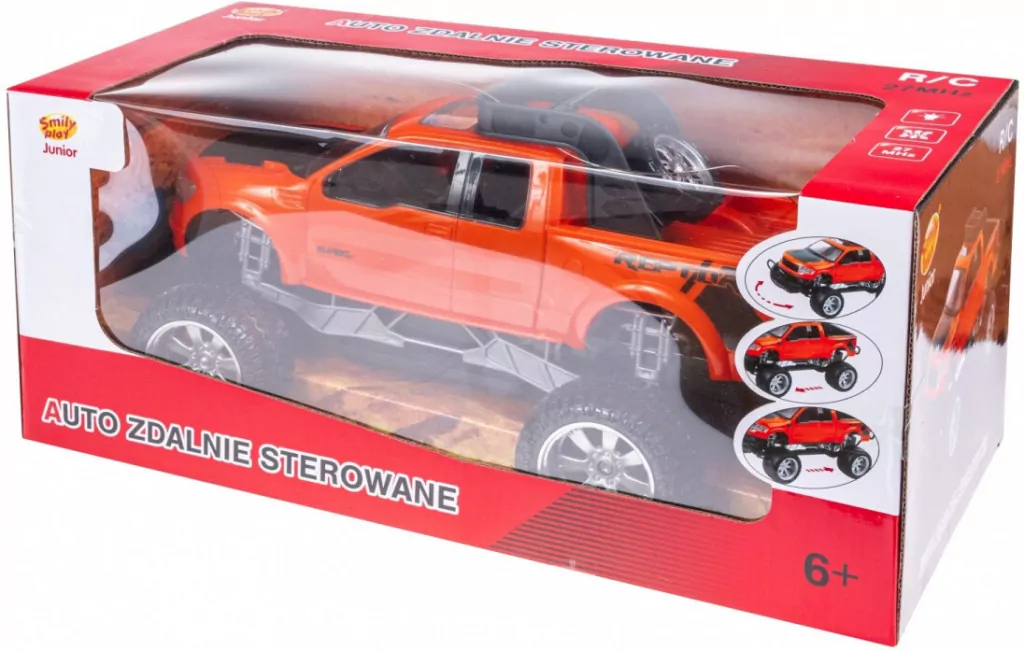 Terenówka RC junior pomarańczowa - tantis.pl