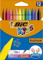 Kredki świecowe. Plastidecor. 12 sztuk - tantis.pl