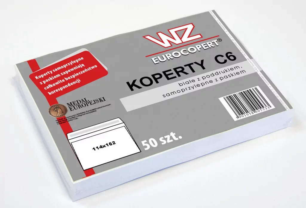 KOPERTA C6 HK BIA WZ FOL OP - tantis.pl