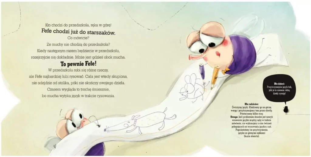 Z muchą na luzie ćwiczymy buzie, czyli zabawy logopedyczne dla dzieci - tantis.pl
