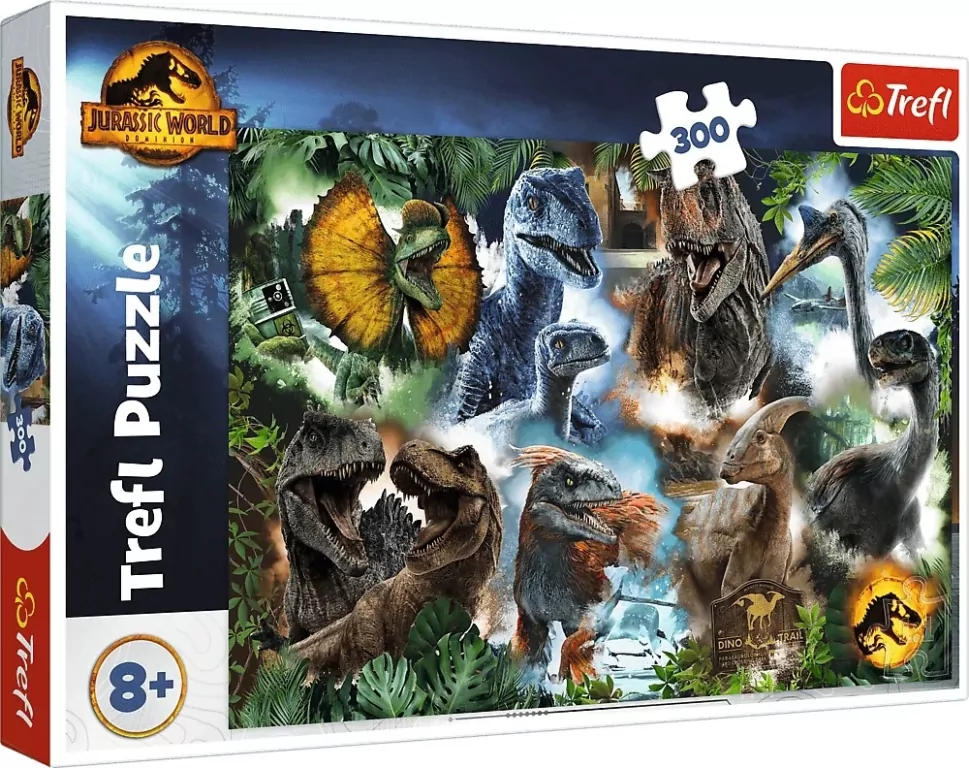 Puzzle 300 Ulubione dinozaury - tantis.pl