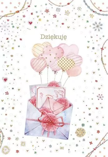 Kartka okolicznościowa Podziekowania - tantis.pl