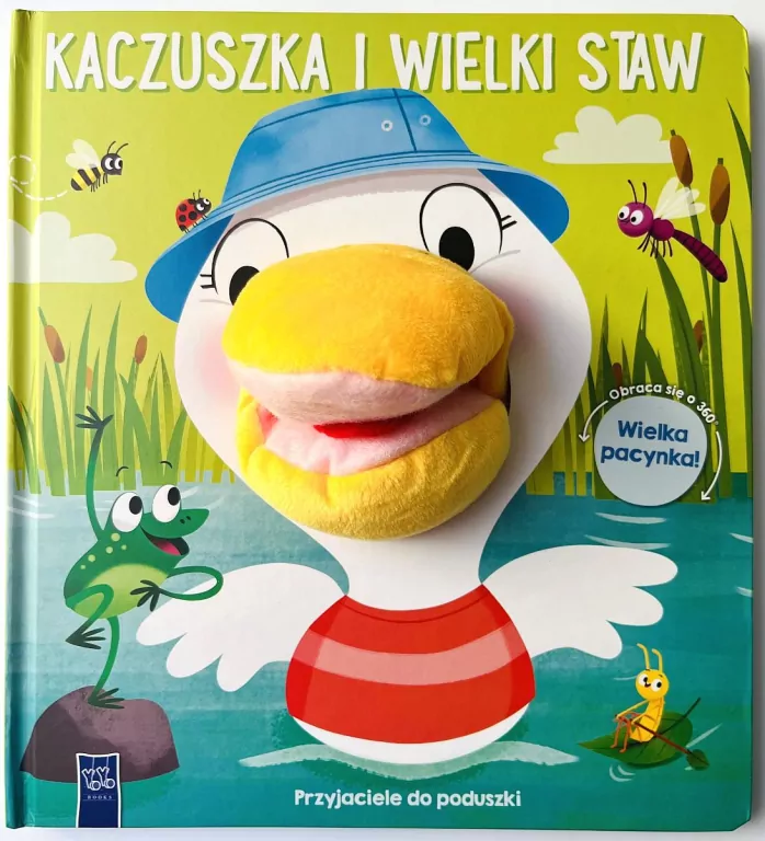 Przyjaciele do poduszki. Kaczuszka i wielki staw - tantis.pl