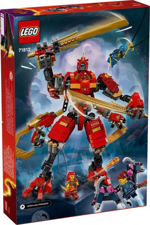 LEGO® NINJAGO®. Wspinaczkowy mech ninja Kaia 71812 - tantis.pl