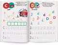 Litery. Disney Uczy. Auta. Ćwiczenia z naklejkami - tantis.pl