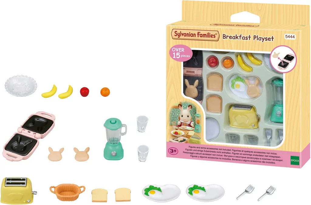 Zestaw śniadaniowy z tosterem. Sylvanian Families - tantis.pl