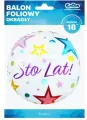 Balon foliowy Sto Lat 46cm - tantis.pl