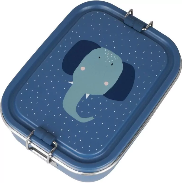 Lunch box stalowy mały Słoń - tantis.pl