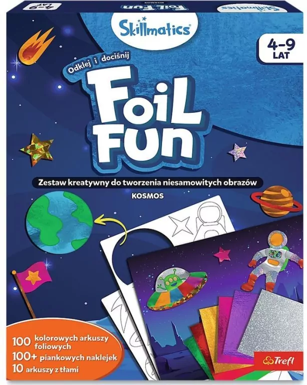 Zestaw Skillmatics Foil Fun Kosmos TREFL - tantis.pl