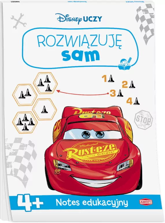 Rozwiązuję sam. Auta 3. Disney uczy - tantis.pl