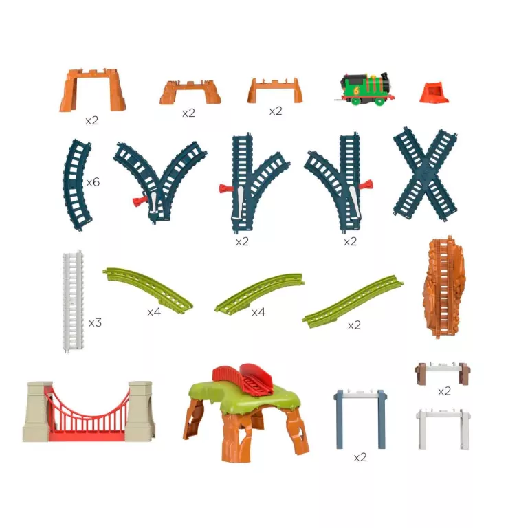 Pociąg Tomek i Przyjaciele Piotruś. Zestaw torów - tantis.pl