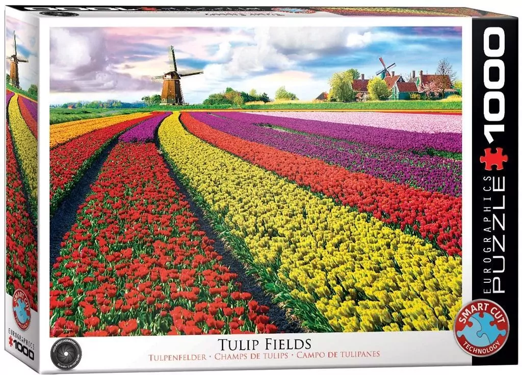 Puzzle 1000. Tulip fields - tantis.pl