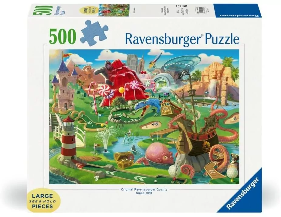 Puzzle 2D: Park rozrywki 500el - tantis.pl