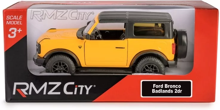 RMZ Ford Bronco Badlands 2023 Hard Top żółty - tantis.pl
