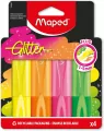Zakreślacz Glitter Fluo brokatowy 4 kolory MAPED - tantis.pl