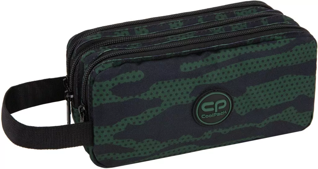 Saszetka potrójna z rączką Coolpack Primus Greeneh - tantis.pl