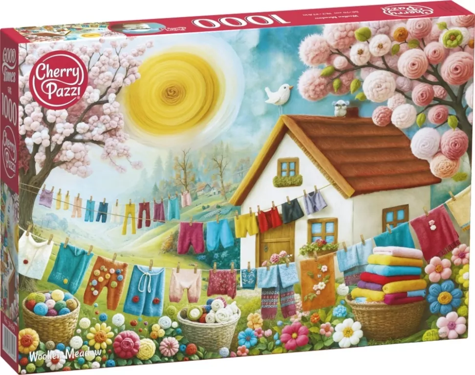 Puzzle 1000 CherryPazzi Woollen Meadow 31469 - tantis.pl