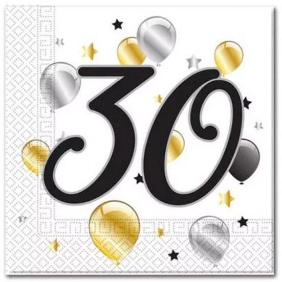 Serwetki papierowe Balloons 30 33x33cm - tantis.pl