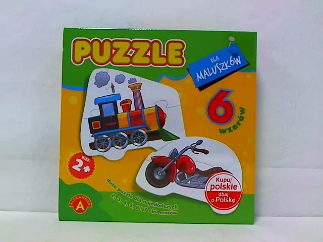 Alexander. Puzzle dla maluszków. Lokomotywa - tantis.pl