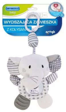 Muzyczna zawieszka słonik E-Edu - tantis.pl